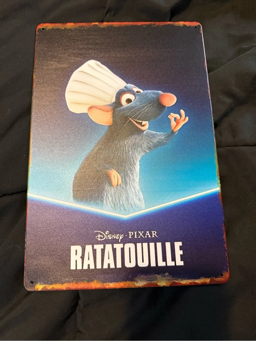 N/A metal sign
